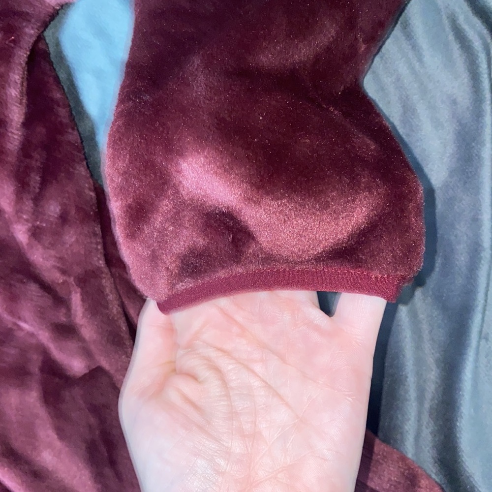 🎈Gerry Weber fluffy deep cherry jacket! - Picture 7 of 11